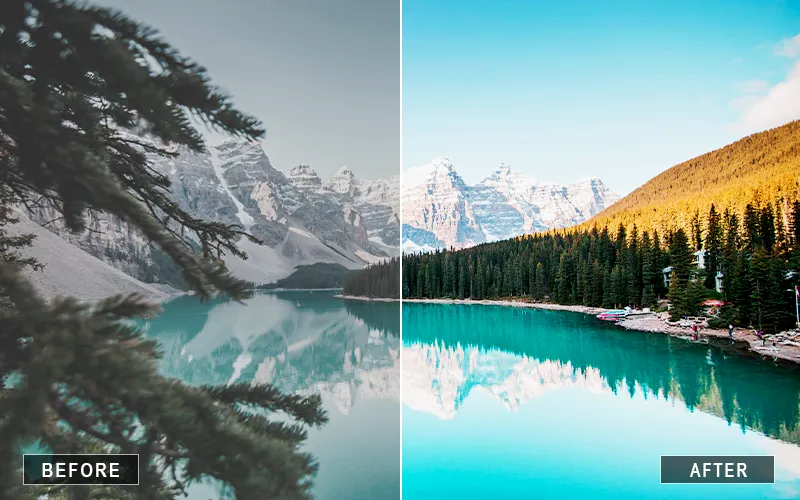 add stunning effects to photos