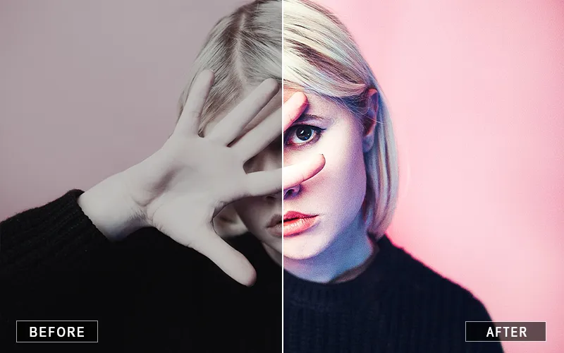 Portrait Lightroom presets for mobile