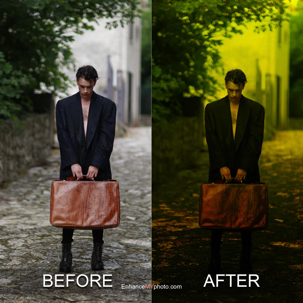 before/after preview