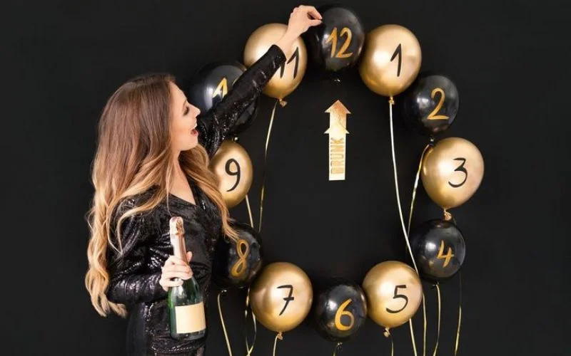 new year countdown photo shoot