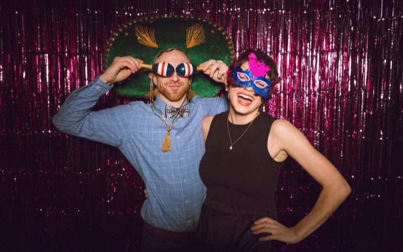 make use of funky hats and props