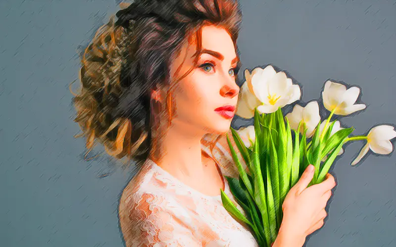 oil painting photoshop action, HDR painting photoshop action, color splash painting photoshop action