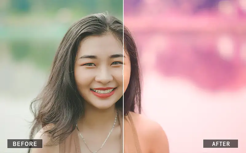 Pink Glow Effect