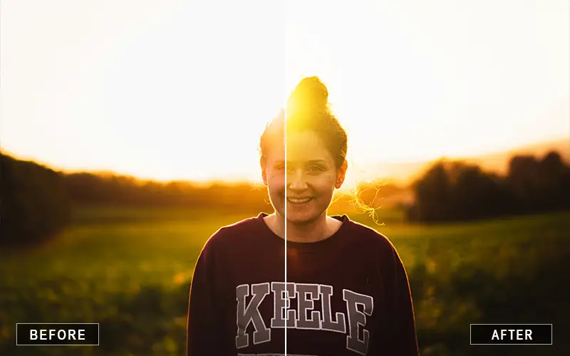 Sunsets portrait photoshop actions