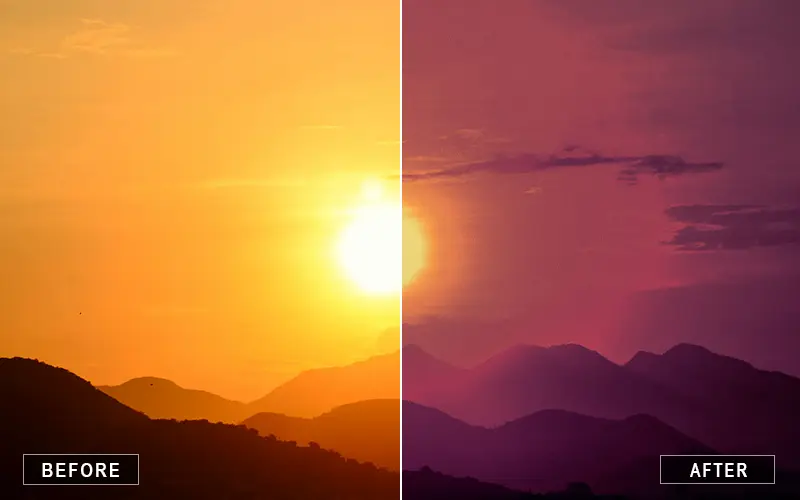 Sunset Mobile Presets Collection