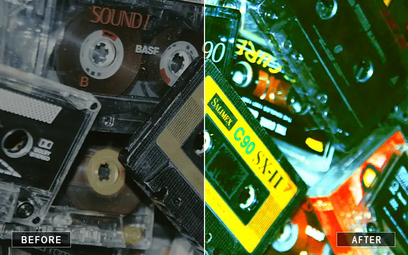 camera raw vintage presets