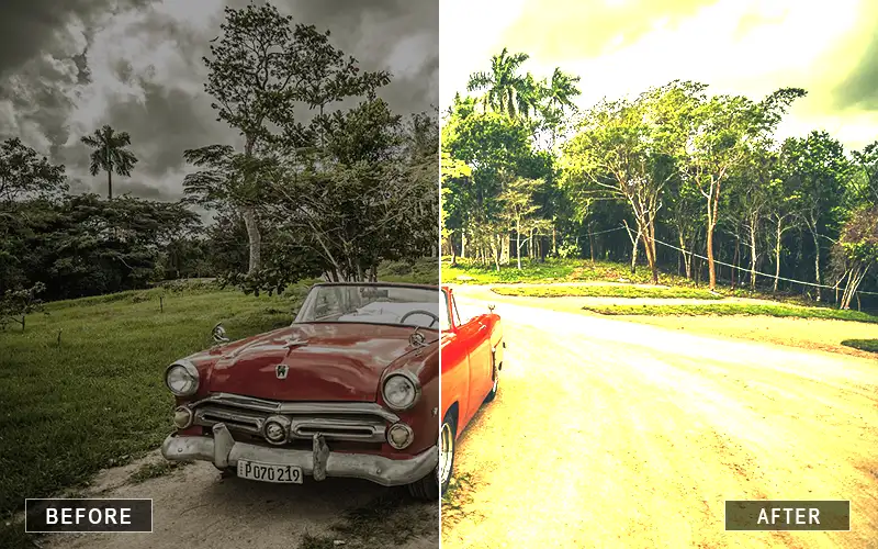 vintage photoshop actions