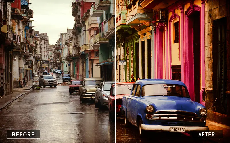 Vintage Look Lightroom Mobile Presets