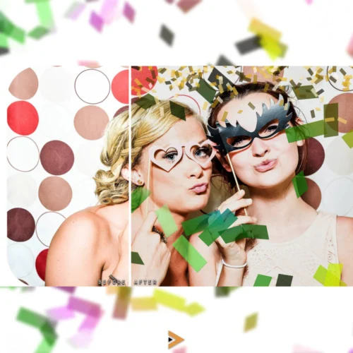confetti overlay Photoshop