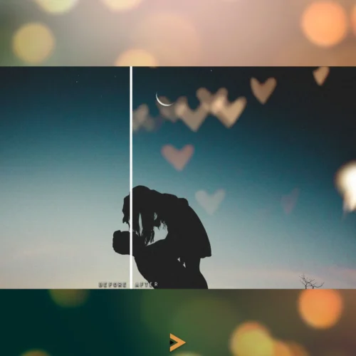 heart bokeh