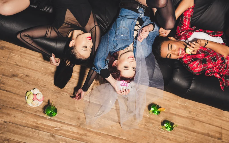 lying down on ground pose