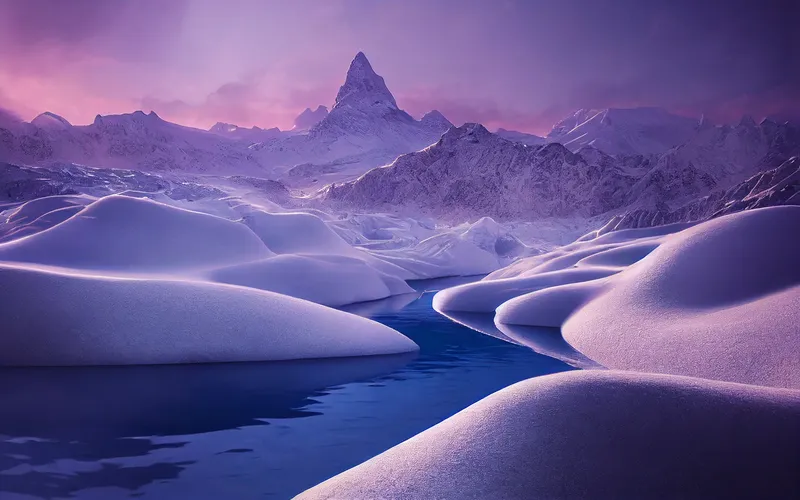 manipulated photo of dreamlike landscapes