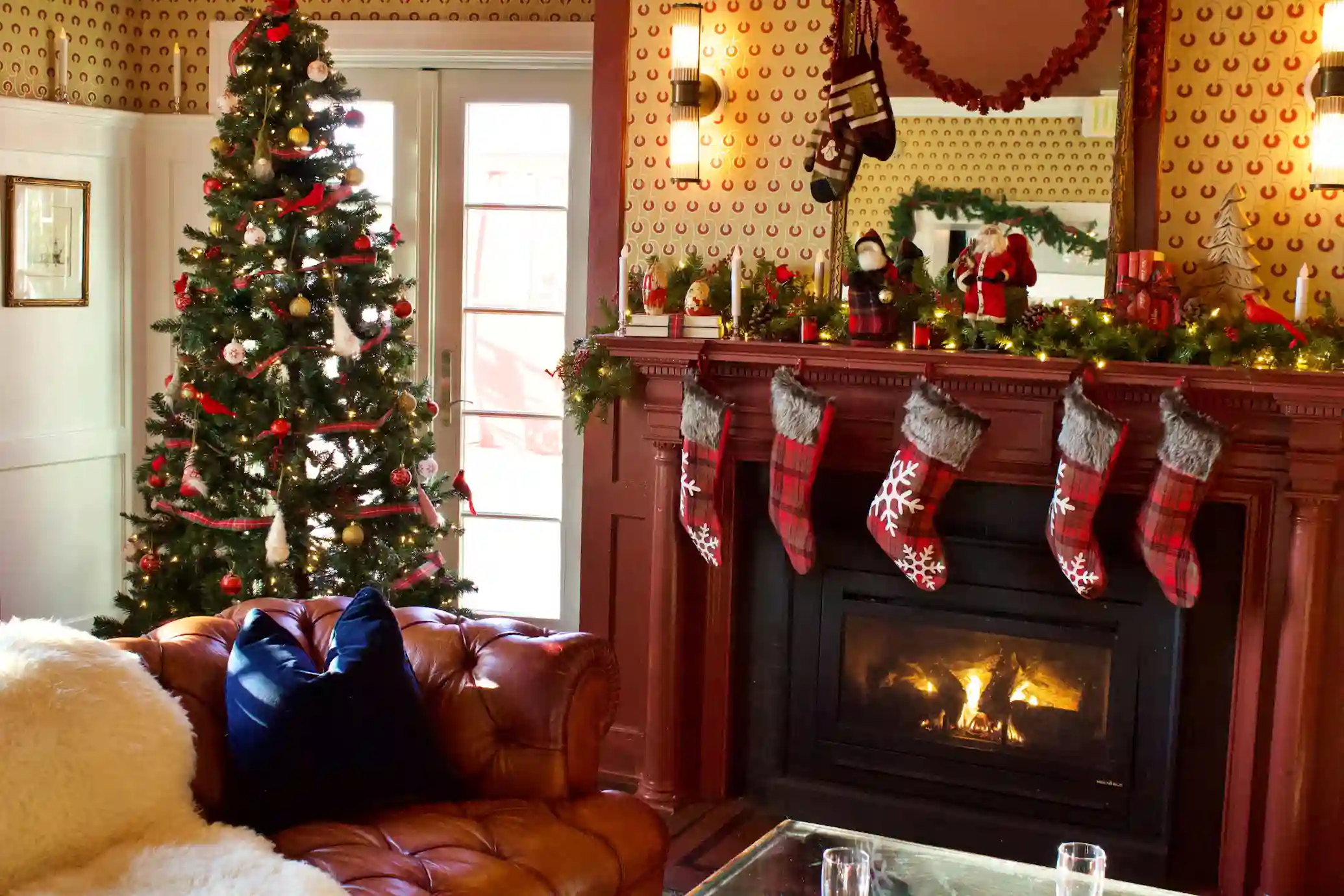 Christmas photo captions
