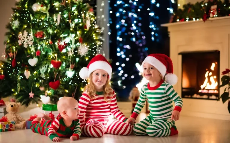 Christmas tree photoshoot