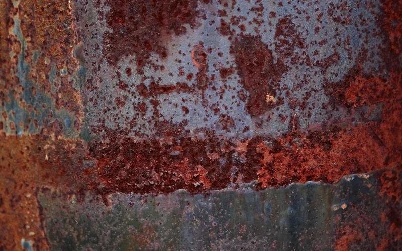 rusty metal- examples of texture in photography