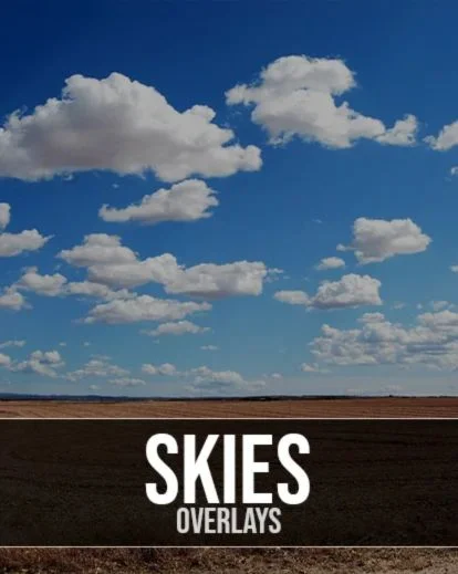 skies overlays best photography add ons, best photoshop resources