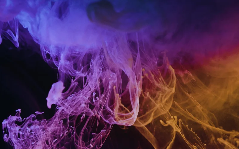 smoke and vapor photography