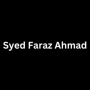 Syed Faraz Ahmad