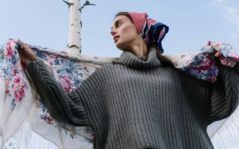 photo of knitted sweater
