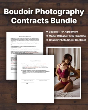 boudoir photography deals, boudoir photography contract, boudoir photography, photography essentials