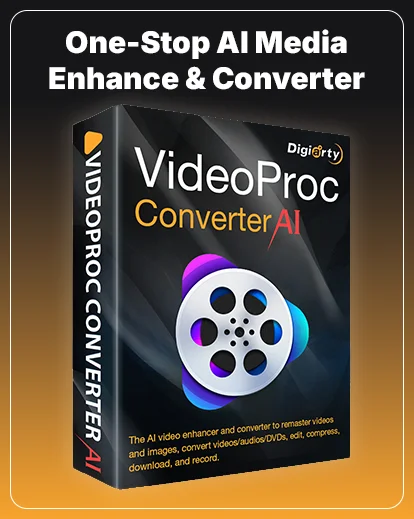 videoproc converter, ai video enhancer, ai video converter, upscaling videos, ai video upscaler, 4k video enhancer, video stabilizer
