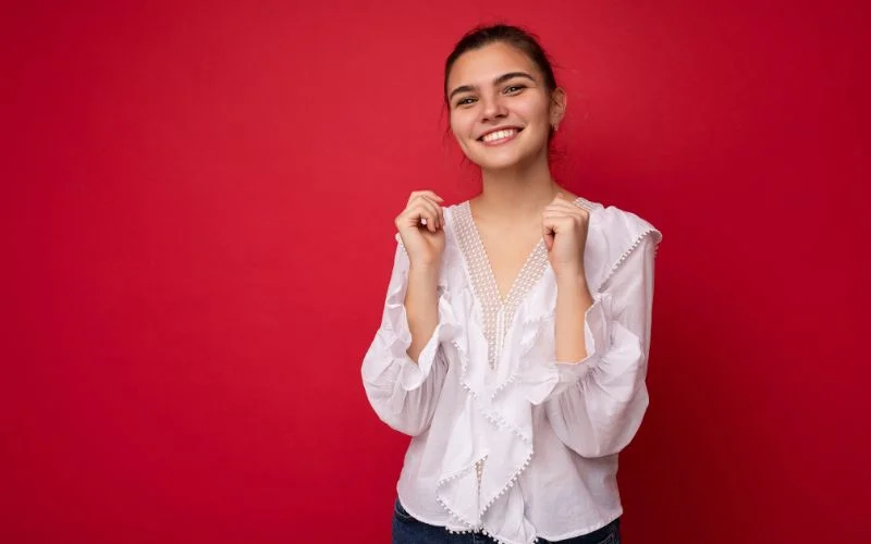 hand poses for pictures with closed fists