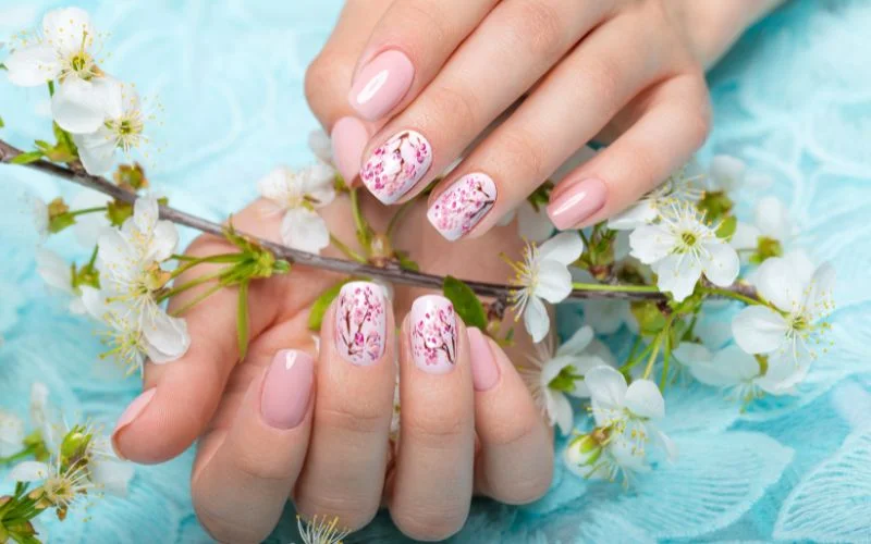 palms facing each other pose