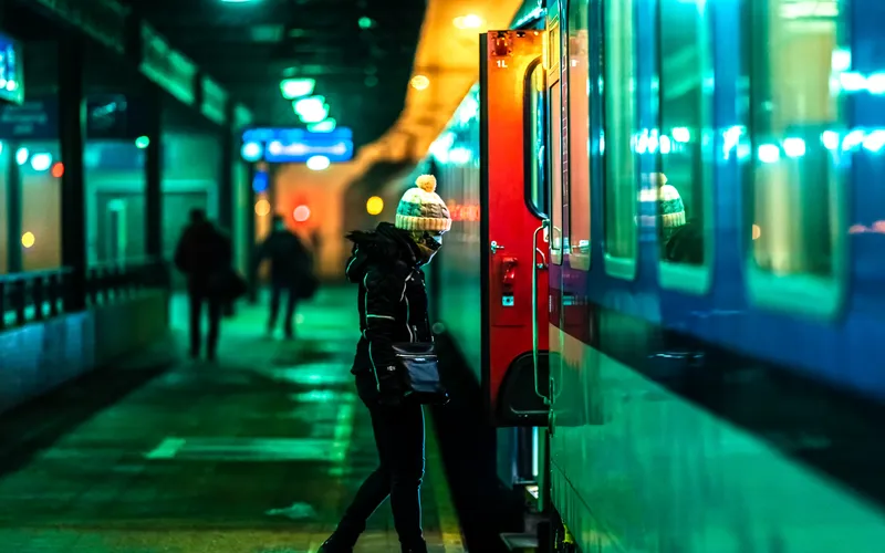 travel photography of street