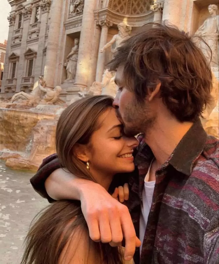 One of the best cute selfie ideas to express affection and warmth in a simple, heartfelt snapshot.