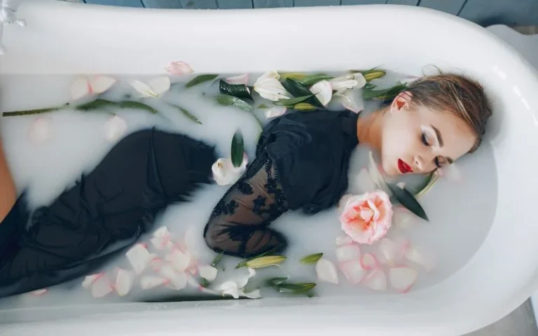 milk bath photoshoot featured image