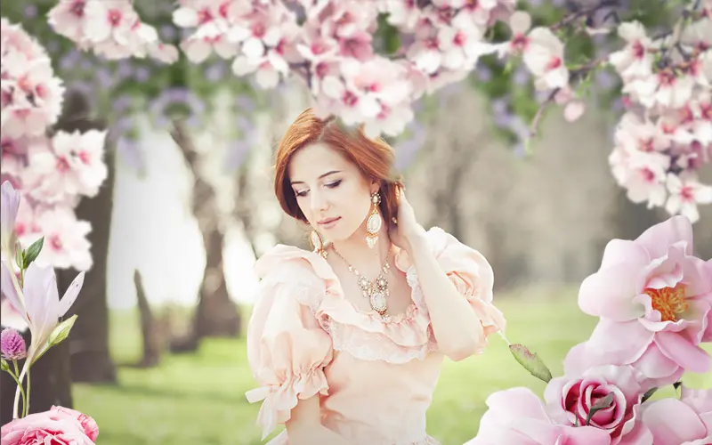 Free Spring Overlays, Free Flower Frame Overlays, Free Flower Overlay