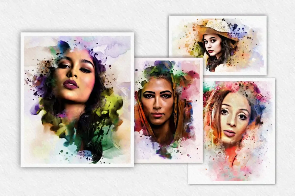 photoshop painting effect, Photoshop Painting Photo Effects, PS Catoon Photo Effects
