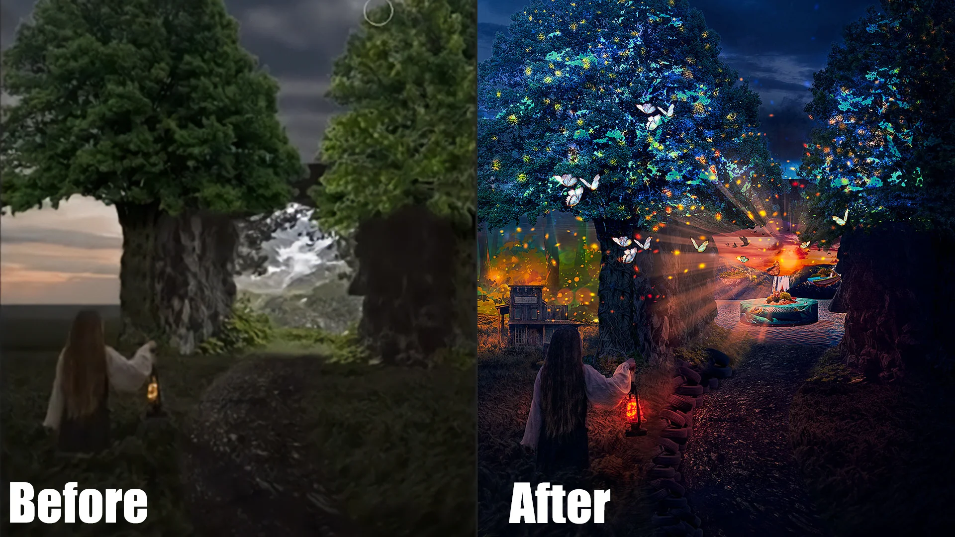 learn how to create 3d model and use it for compositing