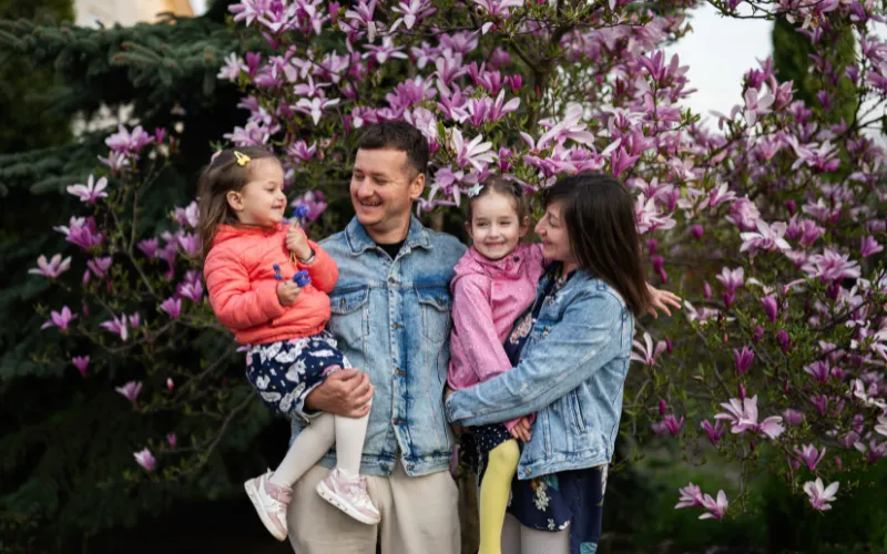 Versatile Look Spring Family Photo Outfit
