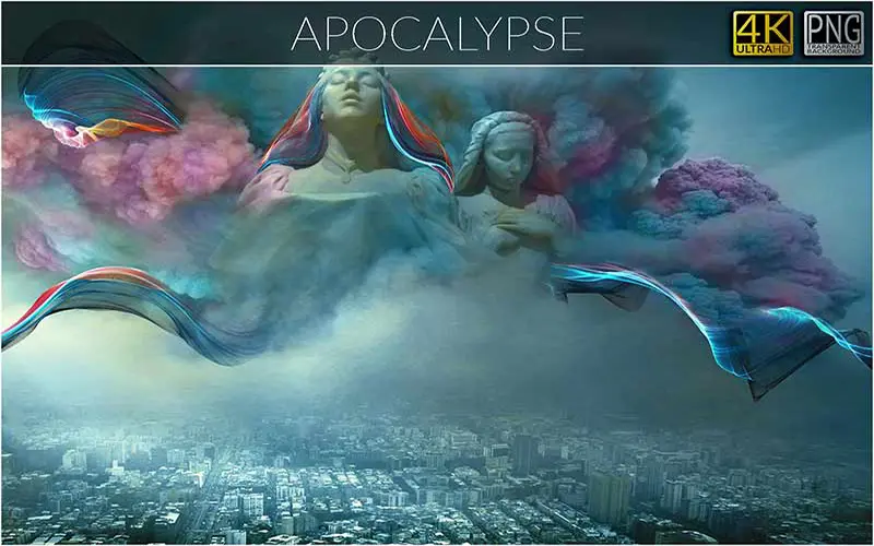 apocalypse transparent overlays in action