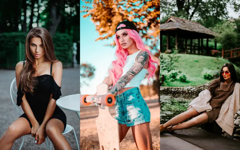 outdoor portrait lightroom presets, outdoor wedding presets
