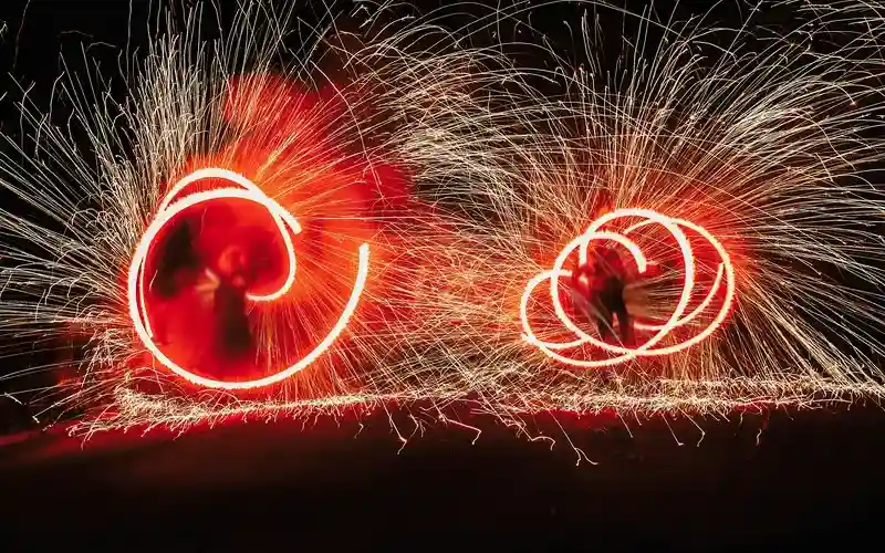long exposure photography - light painting