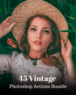 vintage effect photoshop action, Premium Photography Addons, Photoshop Actions