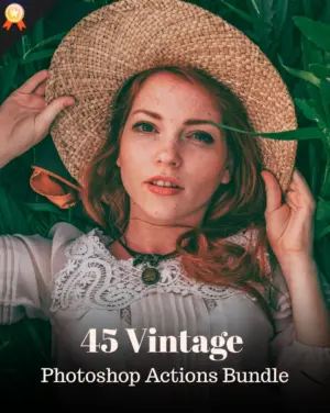 vintage effect photoshop action, Premium Photography Addons, Photoshop Actions
