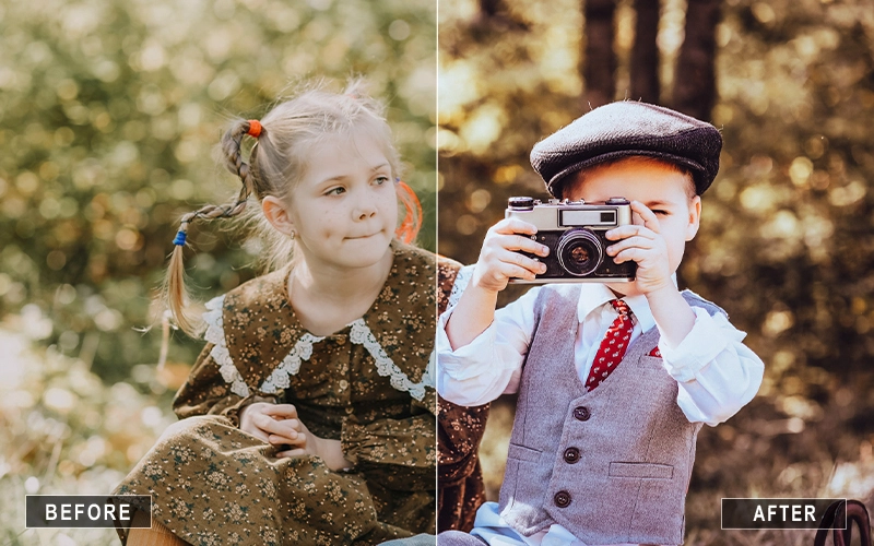 Contrast Camera Raw Vintage Presetsโ