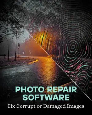 Photo Repair Software, Fix corrupt or damaged images easily, photo editing software