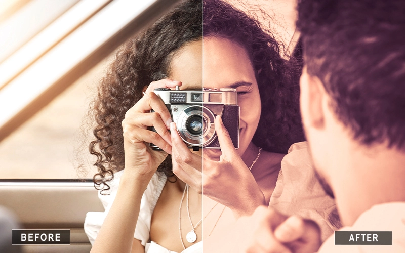 Indoor Camera Raw Vintage Presets
