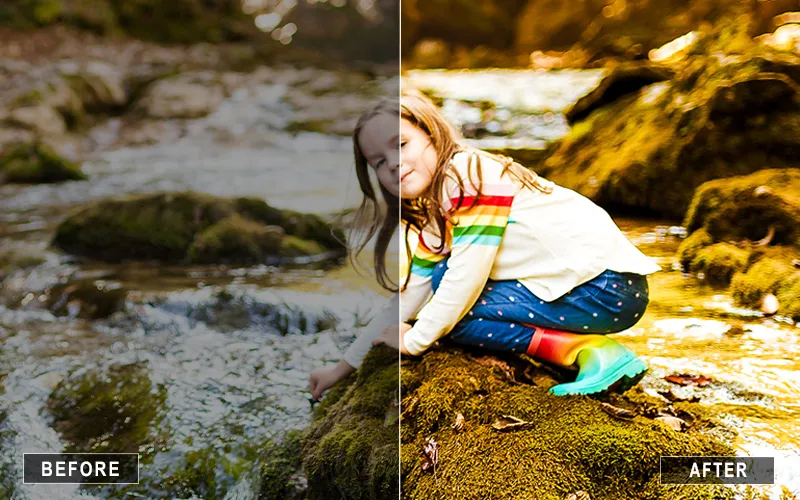 Natural Stream Lightroom Presets