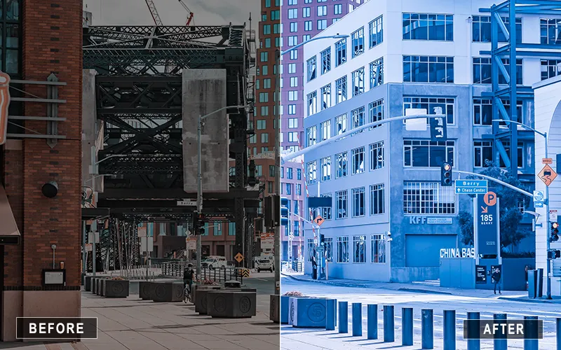 Blue City Lightroom Presets