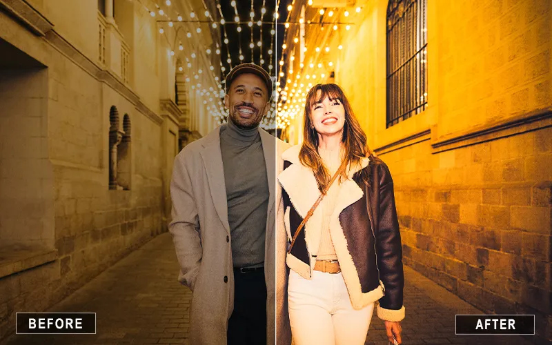 City Glow Lightroom Presets