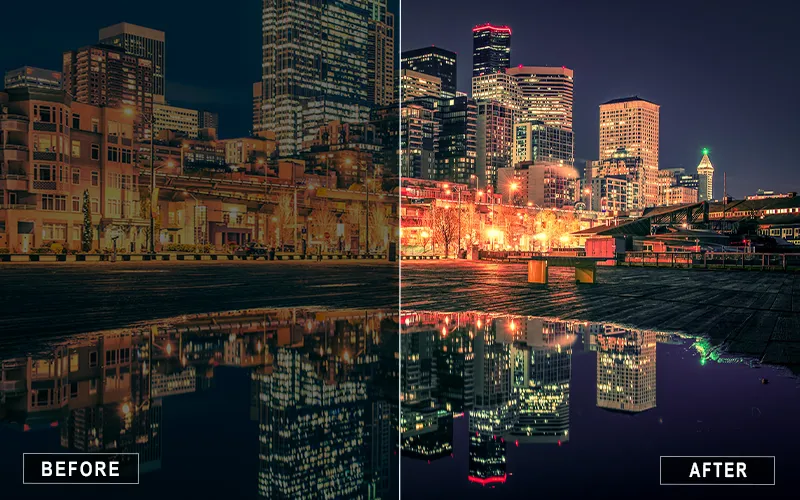 City Reflections Lightroom Presets