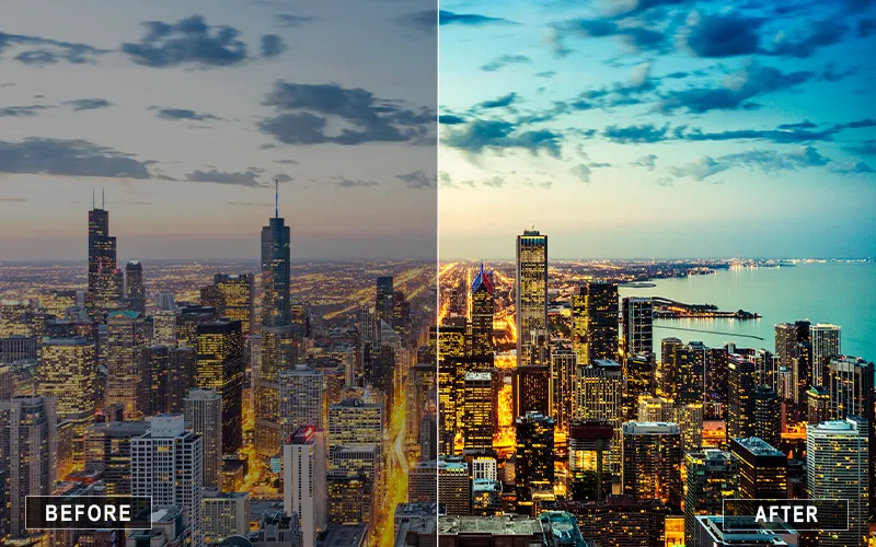 Cold City Lightroom Presets