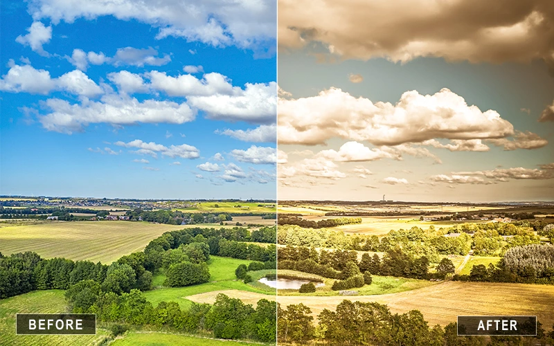 Natural Landscape Camera Raw Presetsโ