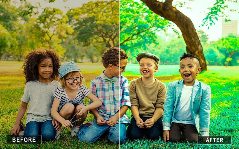 Natural Look Presets For Children