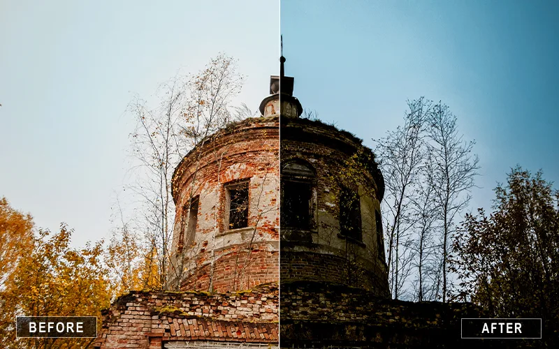 Preset Lightroom Dark Vintage​